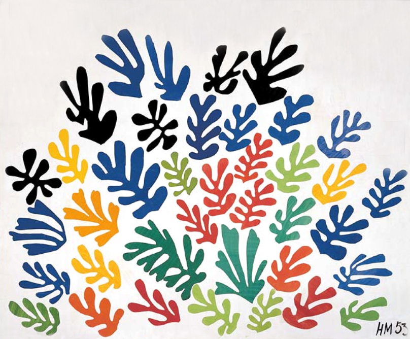 La Gerbe 1953- Henri Matisse - Abstract Expressionism