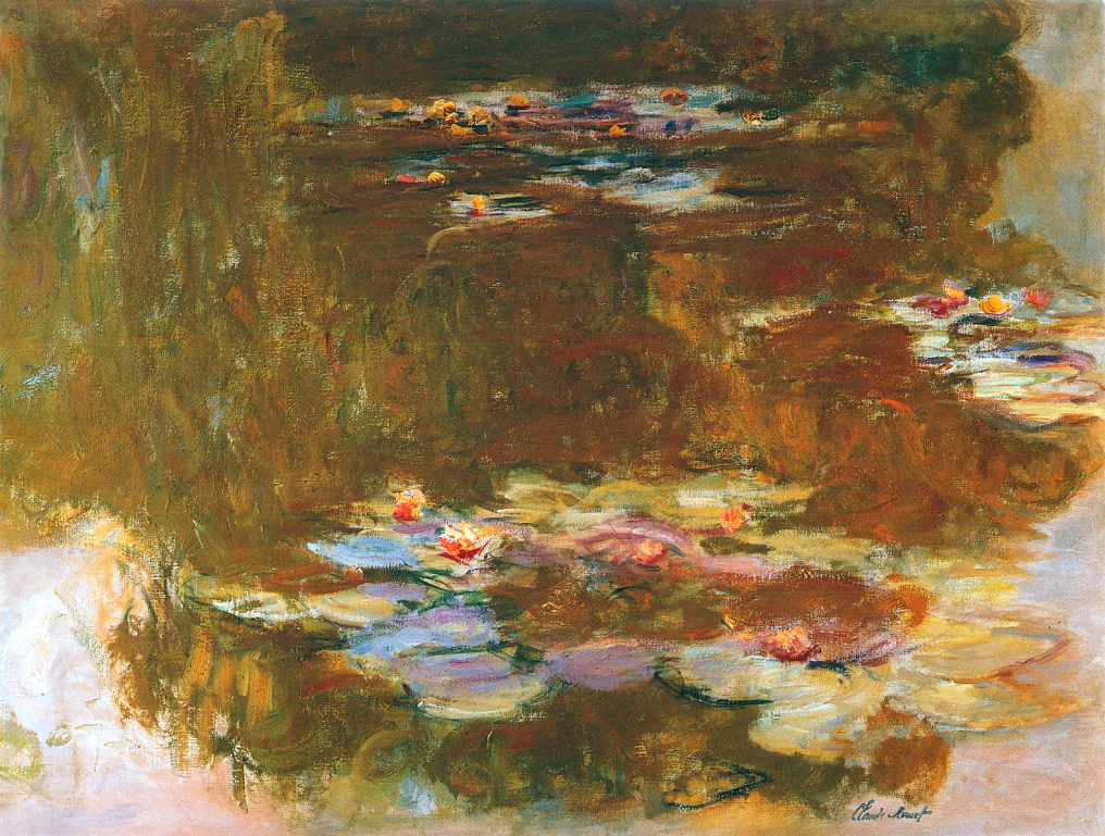Water Lily Pond, 1917- Claude Monet -Impressionism
