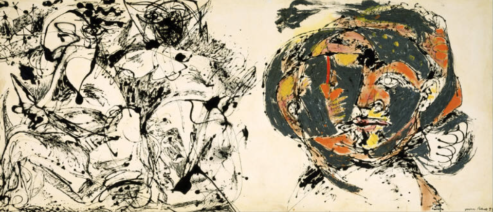 Portrait and a Dream 1953- Jackson Pollock Abstract Expressionism