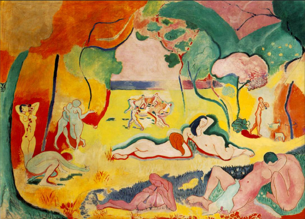 The joy of life, 1905- Henri Matisse -Fauvism